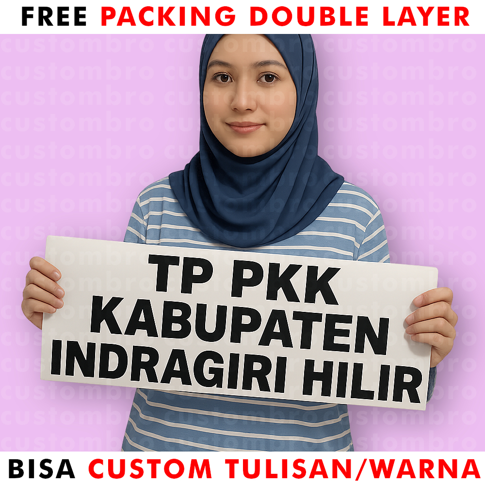 

Stiker Logo PKK Bisa Custom