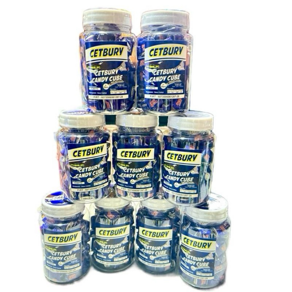 

ETHES CETBURY CANDYCUBE ISI 60PCS