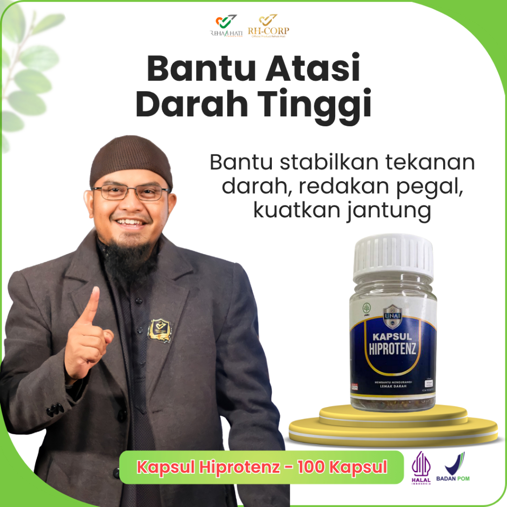 

Kapsul Hiprotenz Original Kapsul Hipertensi Hypertensi Darah Tinggi - Store Rehab Hati