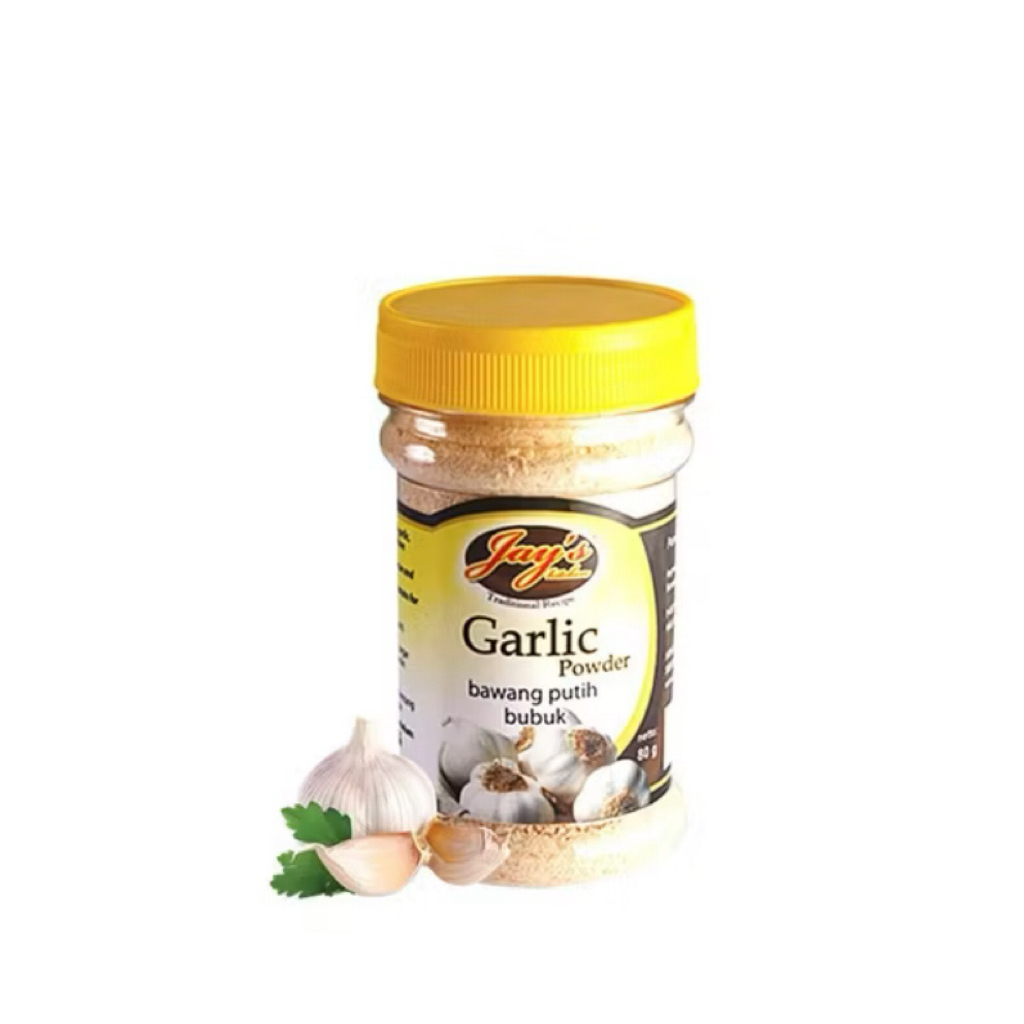 

Jay’s Garlic Powder 80 g – Bumbu Praktis Rasa Masakan Lebih Nendang