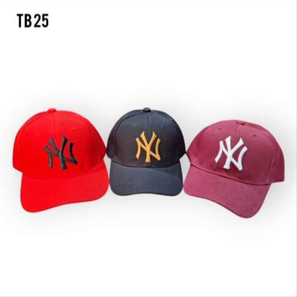 Topi Pet Baseball Anak Cowok Motif NYC