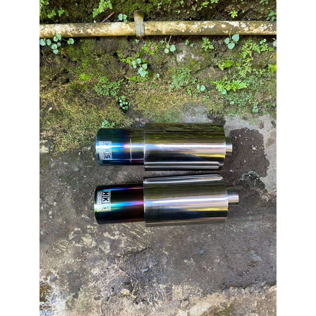 knalpot muffler tailpipe type hks gronel cocok buat mobil bensin/solar (diesel)