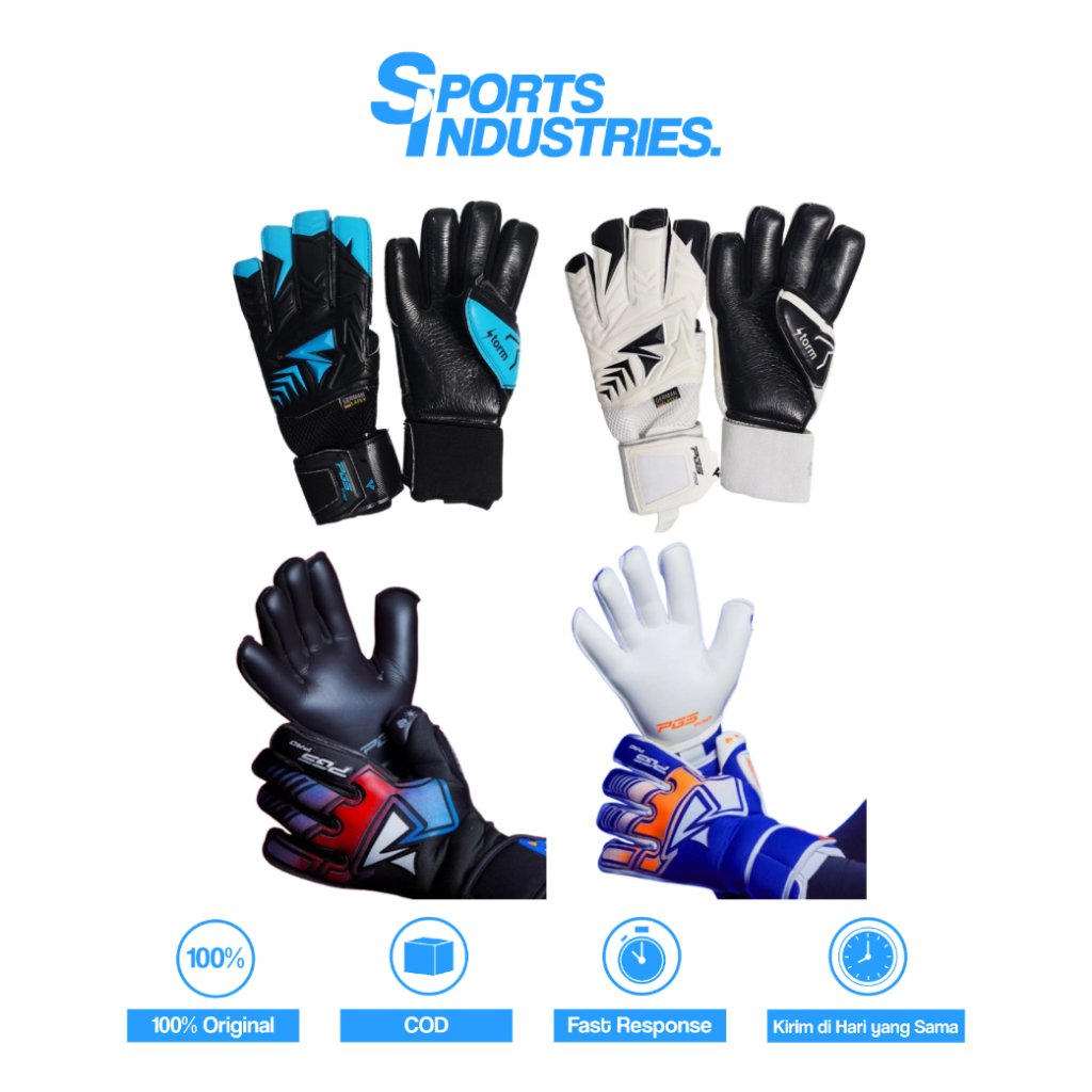 SARUNG TANGAN KIPER PGS STORM  SERIES 100% ORIGINAL