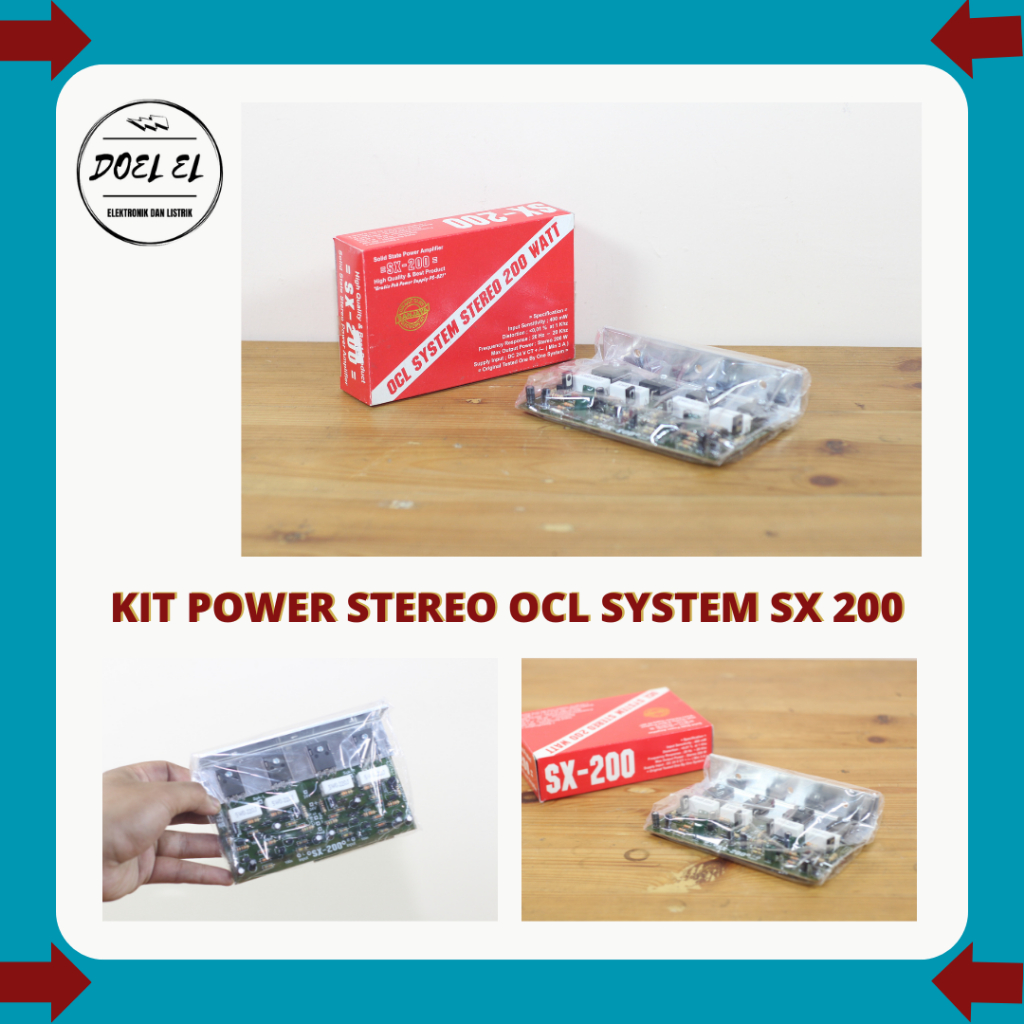 KIT SX 200 BELL/BGR | KIT POWER STEREO OCL SYTEM SX 200 200 WATT | BELL BGR ORI