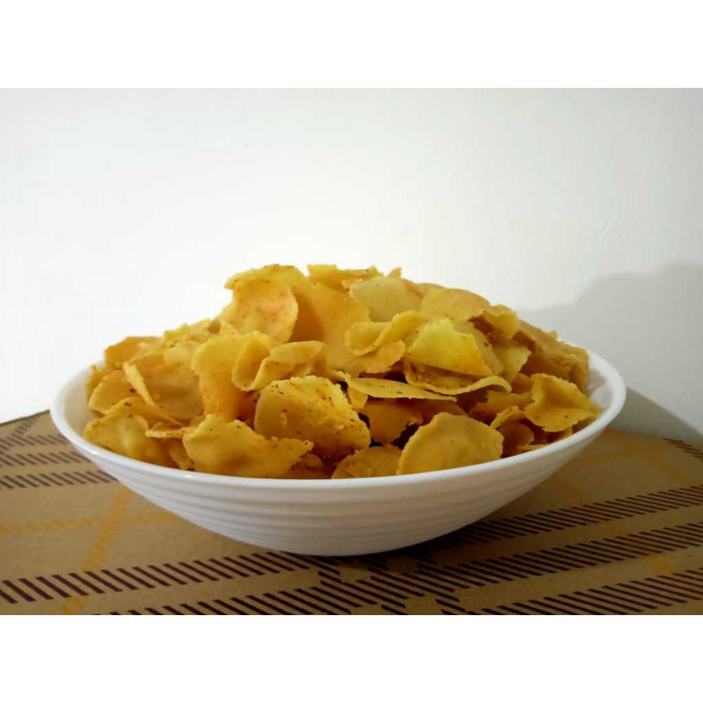 

keripik moring crispy/ cimol kering/ original/ pedas/ extra pedas
