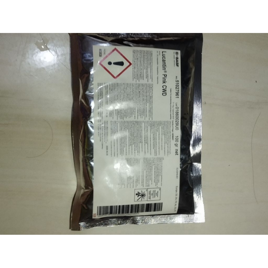 

LUCANTIN PINK ORIGINAL BASF GERMANI 100GRAM