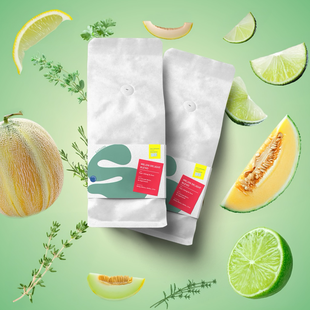 

Biji Kopi Arabika Espresso Blend Series Infused Melon