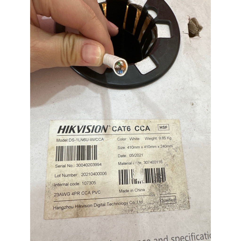 KABEL LAN HIKVISION UTP CAT6