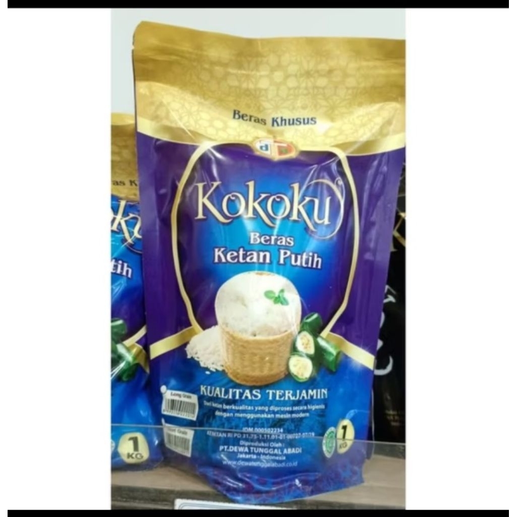 

KOKOKU beras ketan putih 1kg