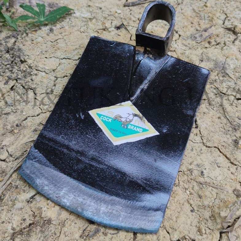 (AYAM JAGO) Cangkul Jumbo Segala Medan Tanah Tidak Lengket Lokal Brand - Cangkul Anti Gompal