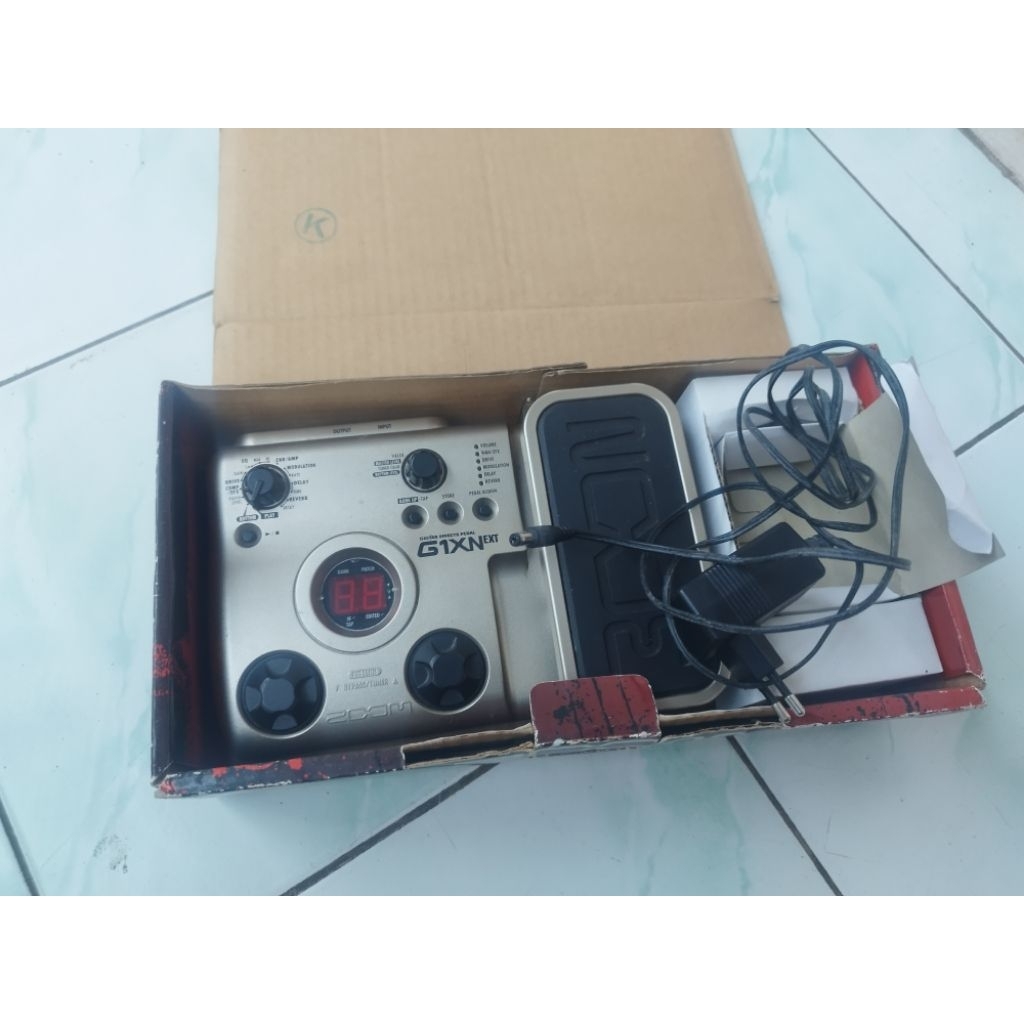 efek gitar zoom g1XNext kondisi mati total