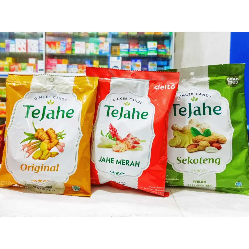

GINGER CANDY - Permen Rasa Original, Jahe Merah dan Sekoteng