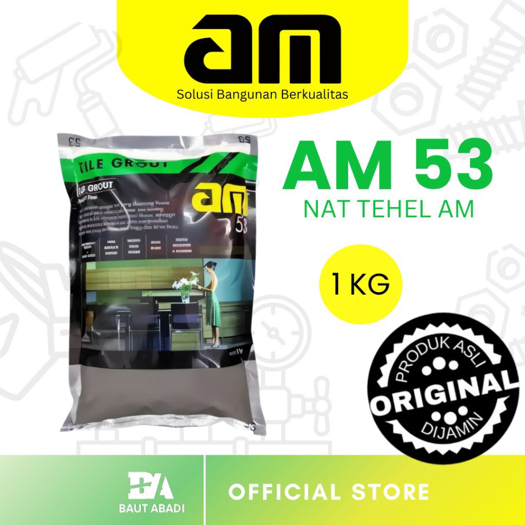 Nat Tehel merk AM/ SIKA