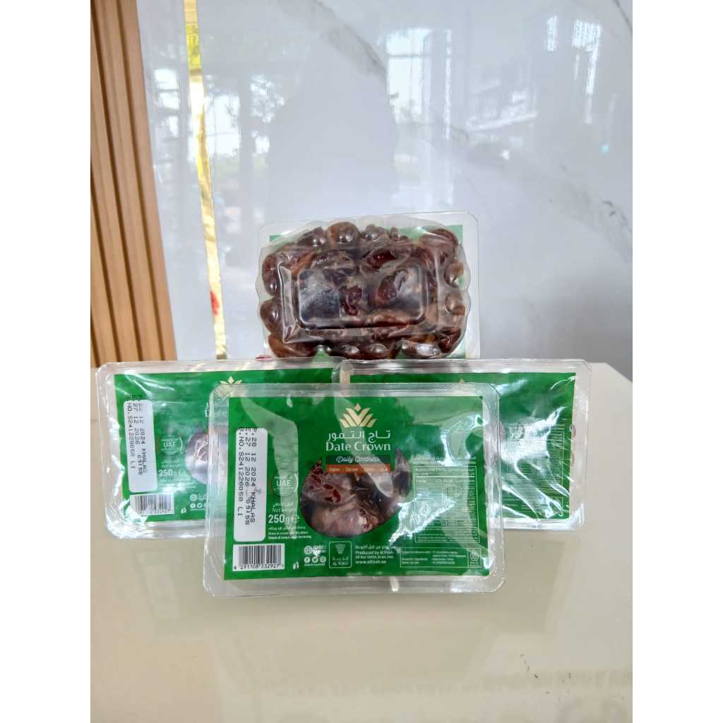 

kurma khalas date crown 250 gram