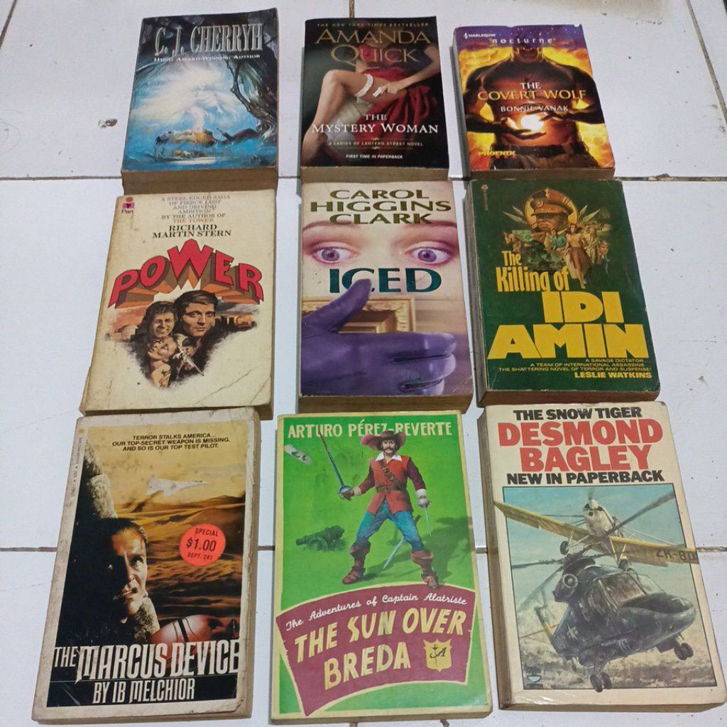 Novel import Rusalka - CJ Cherryh. The mystery woman - Amanda Quick. The covert wolf - Bonnei. Richa