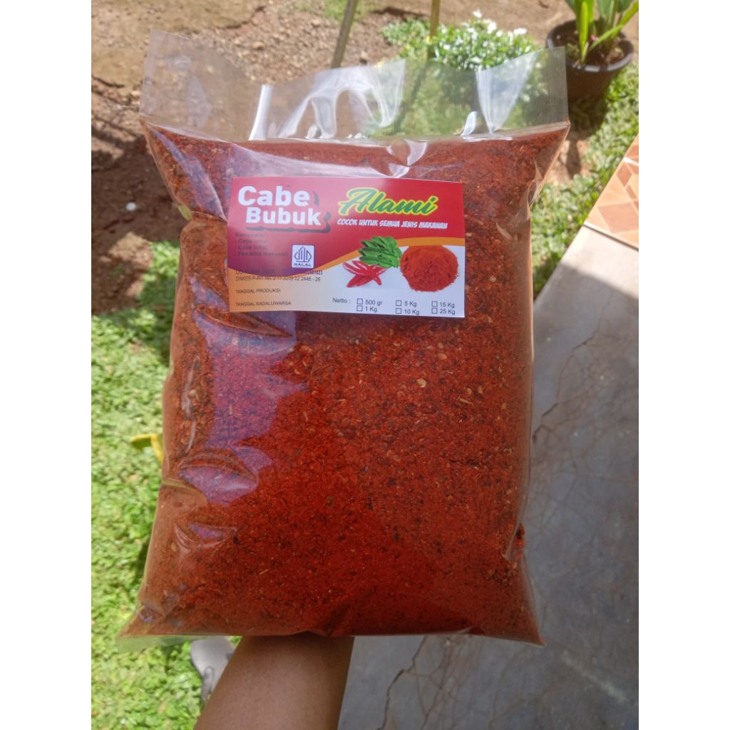 

Cabe bubuk kasar aroma daun jeruk 1kg