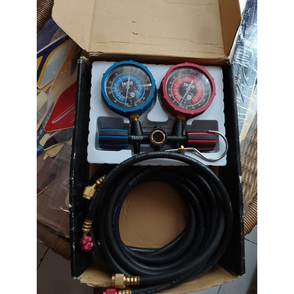 Manifold gauge set merk tasco