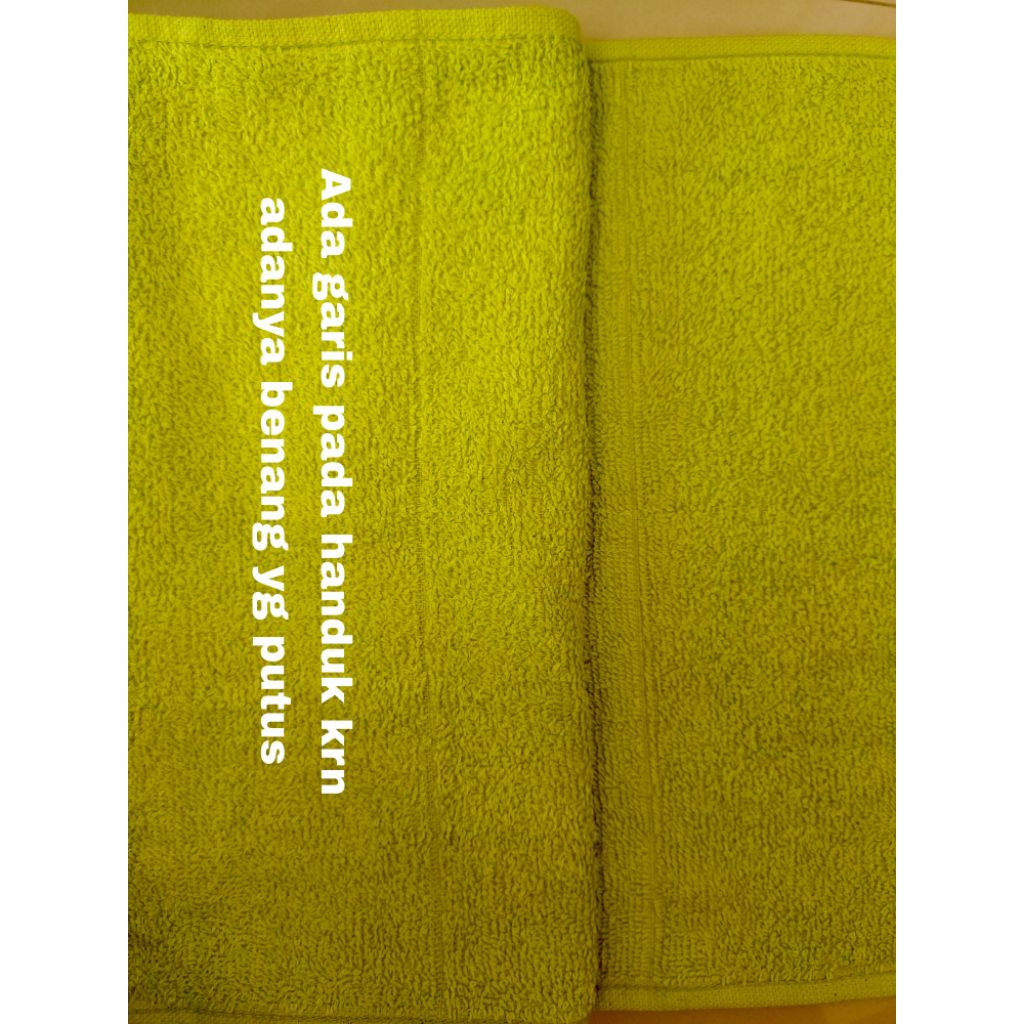 HOT SALE GROSIR (isi 12 pcs) Handuk Merah Putih 30x70 cm Grade B Handuk Sport Handuk Muka Handuk