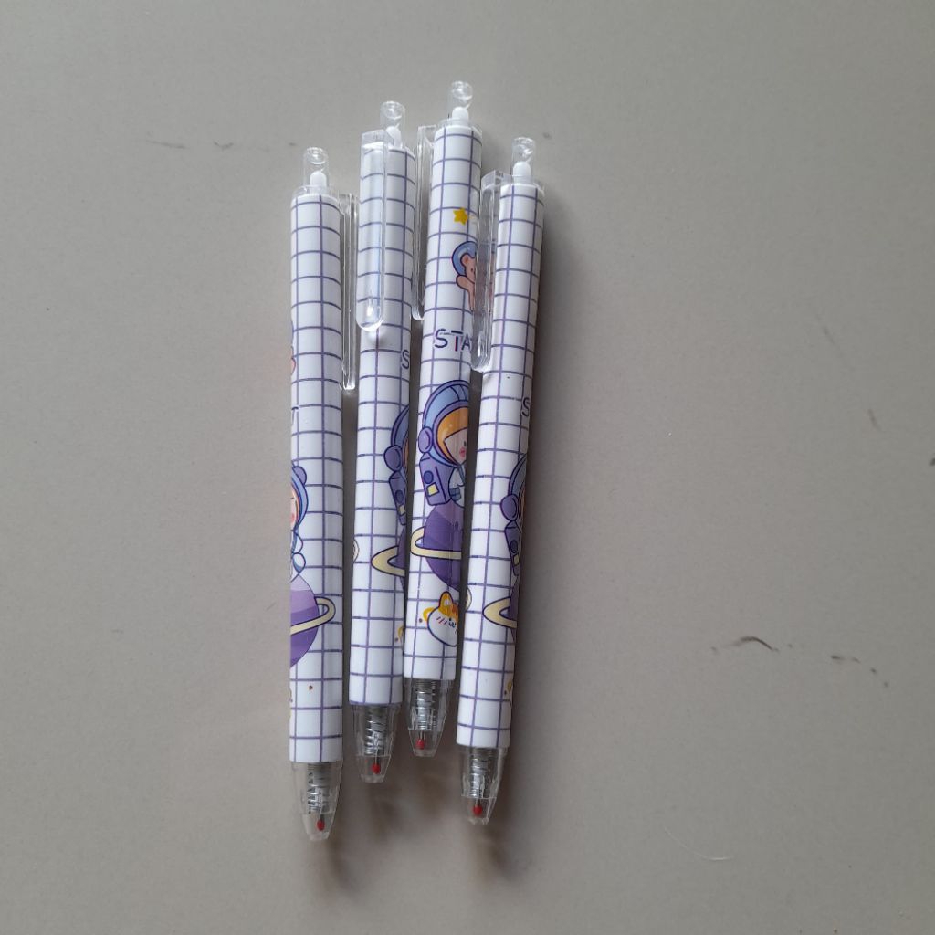

PULPEN GEL 0.5 MM 1 PCS BOLLPOINT TINTA GEL CAIR MODEL CETEKAN