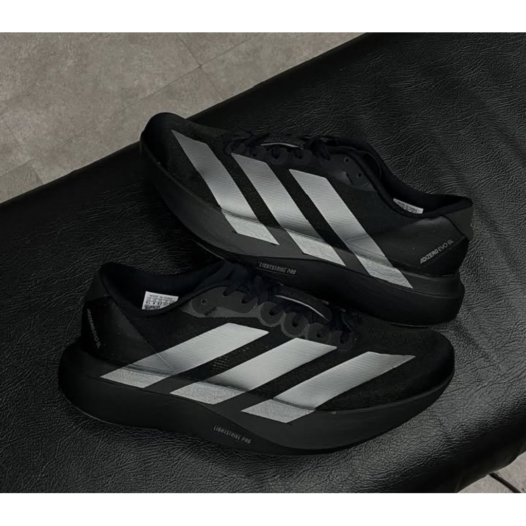 (pre-order) Adidas Adizero Evo sl black iron Metalic/ sneakers adizero