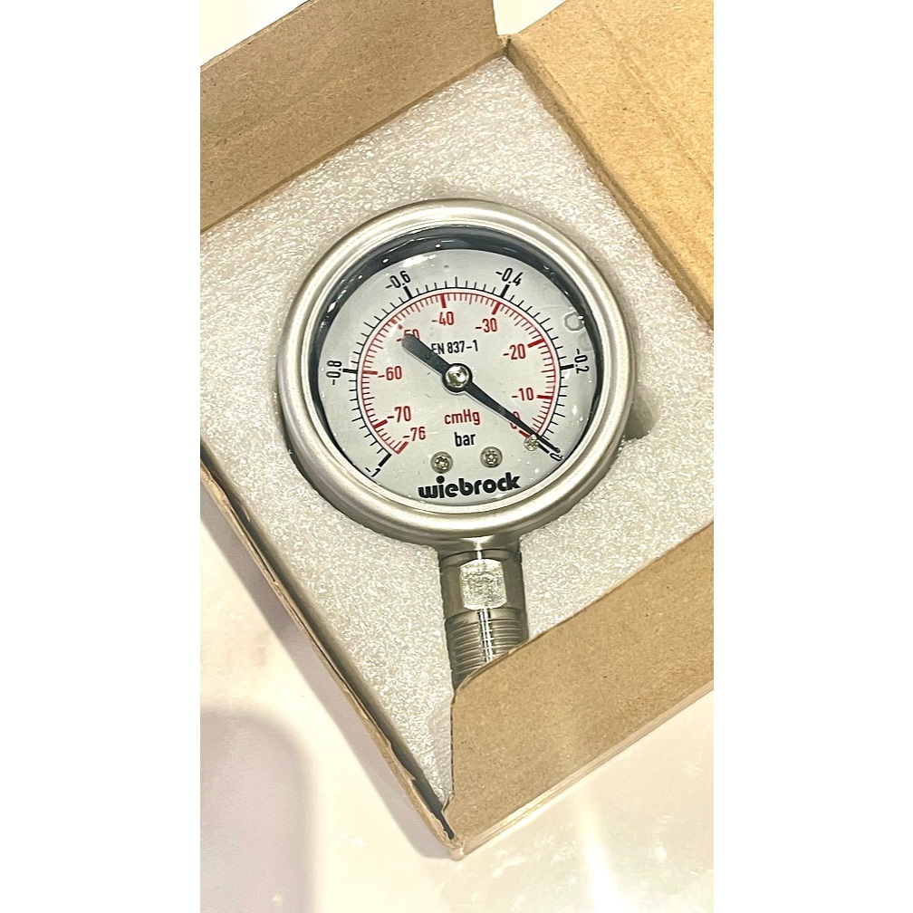 Pressure gauge/Presure gauge/ Wiebrock Manometer Boiler Setrika Uap 0.1 - 0 mpa Manometer Boiler