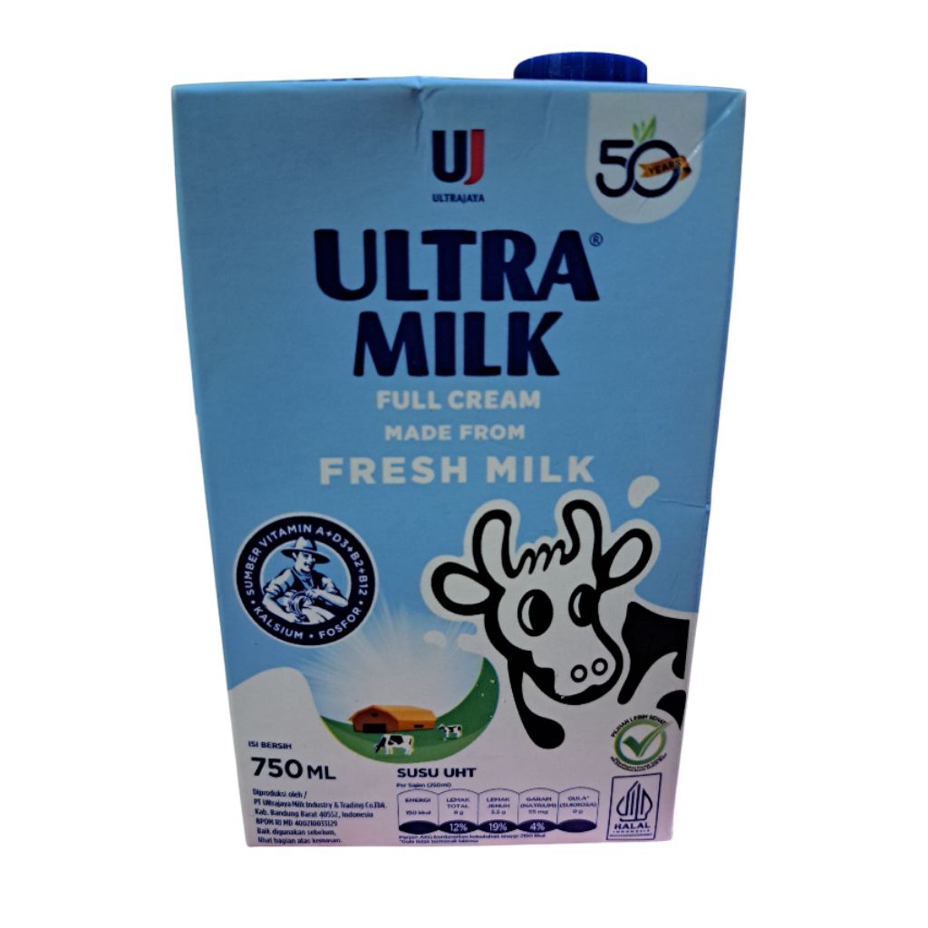 

susu ultra milk 750ml