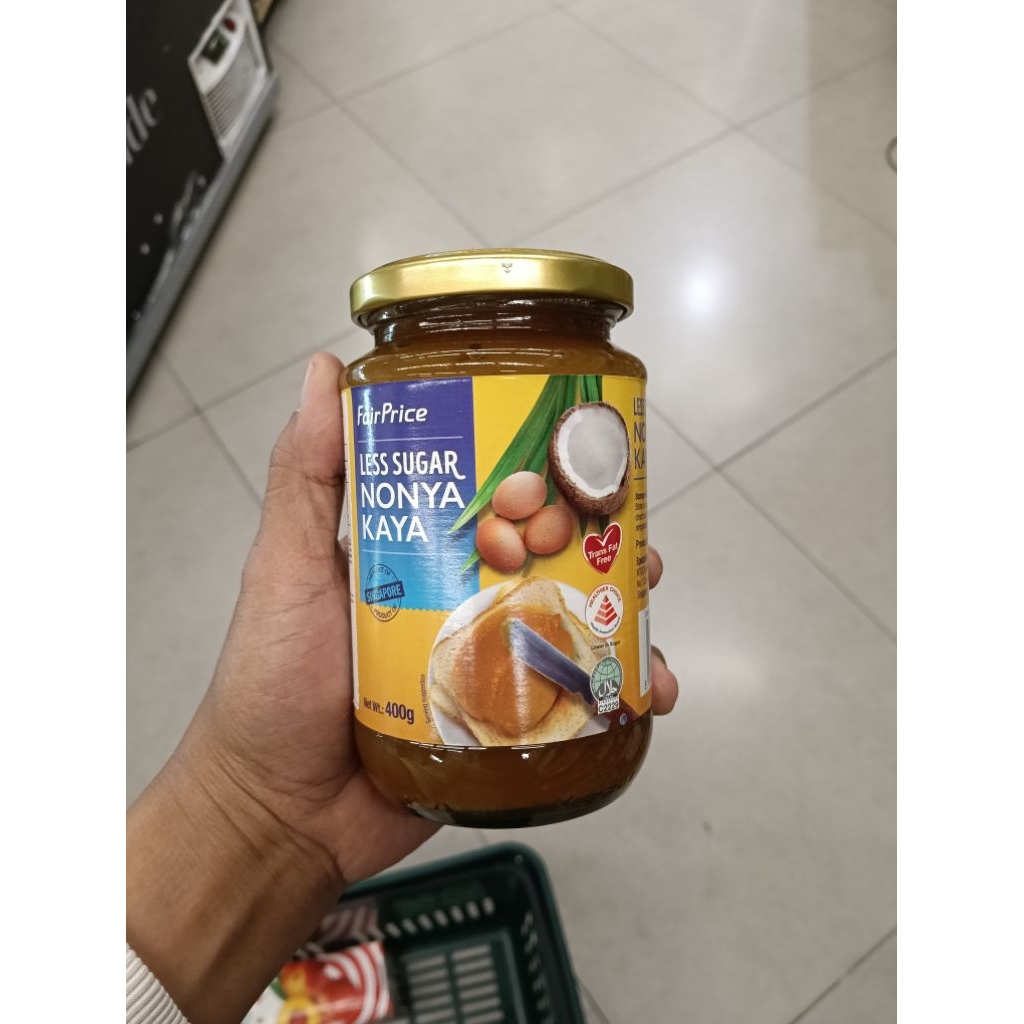 

fair price less sugar nonya kaya 400gr selai kaya