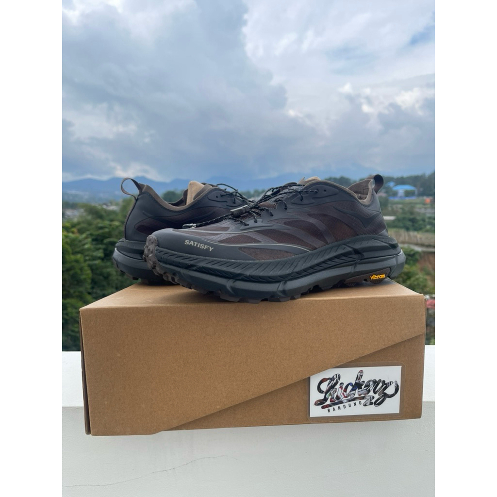 Satisfy x Hoka One One Mafate Speed 4 Lite Coffee ORIGINAL