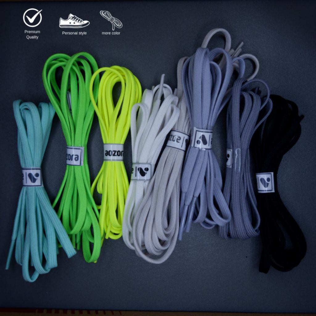 tali sepatu futsal tali sepatu bola original gepeng pipih tali sepatu olahraga