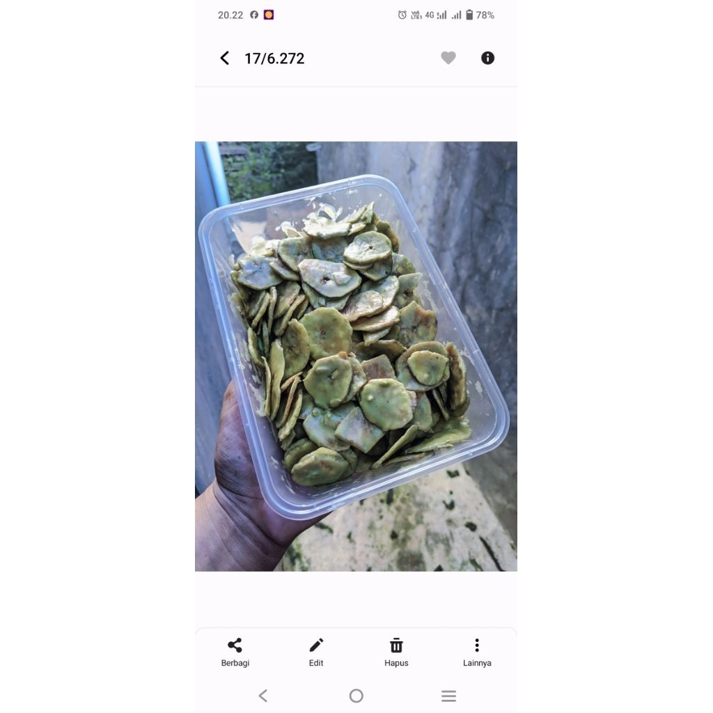 

Kripik Pisang Matcha