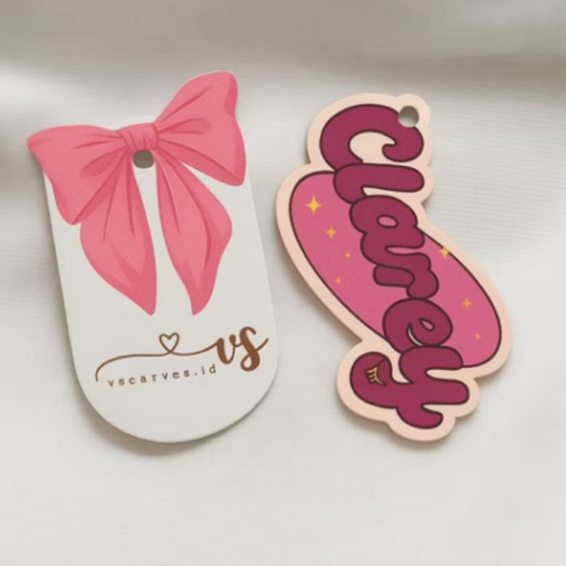 

hang tag mini Label Baju