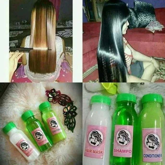 Sampo Pelurus Rambut Tanpa Catok / Shampoo Pelurus Rambut Tanpa Catok