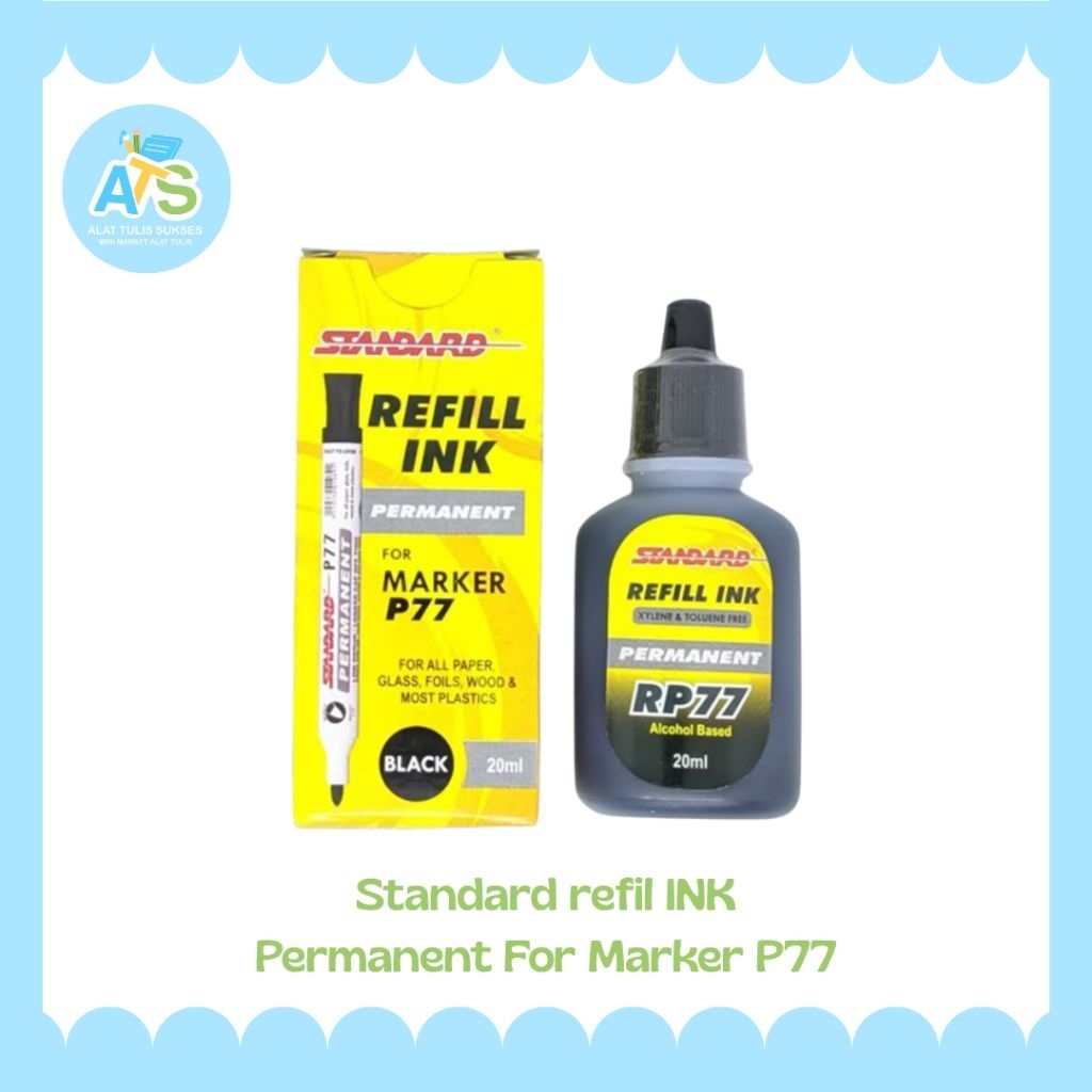 

merek standard refil ink permanent for marker p77