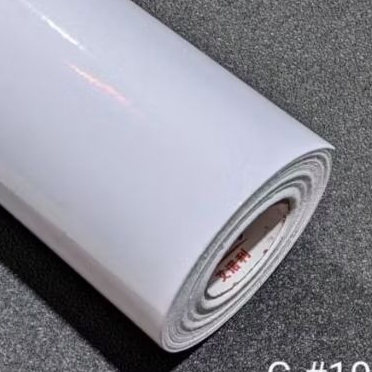 

stiker white board, stiker putih glossy, white board sticker, sticek background aquarium120cm x 25cm