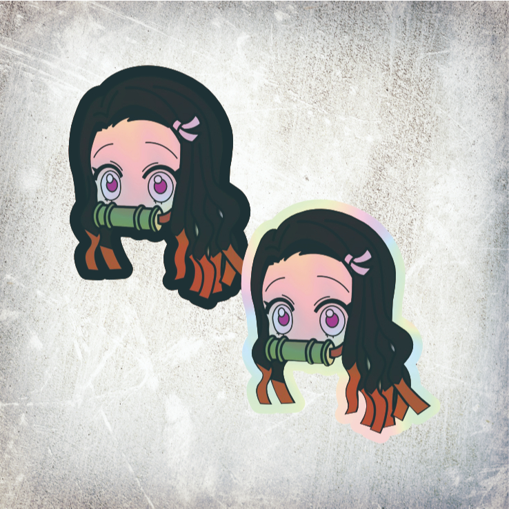 

STICKER HOLOGRAM ANIME KAMADO NEZUKO DEMON SLAYER/KIMETSU NO YAIBA