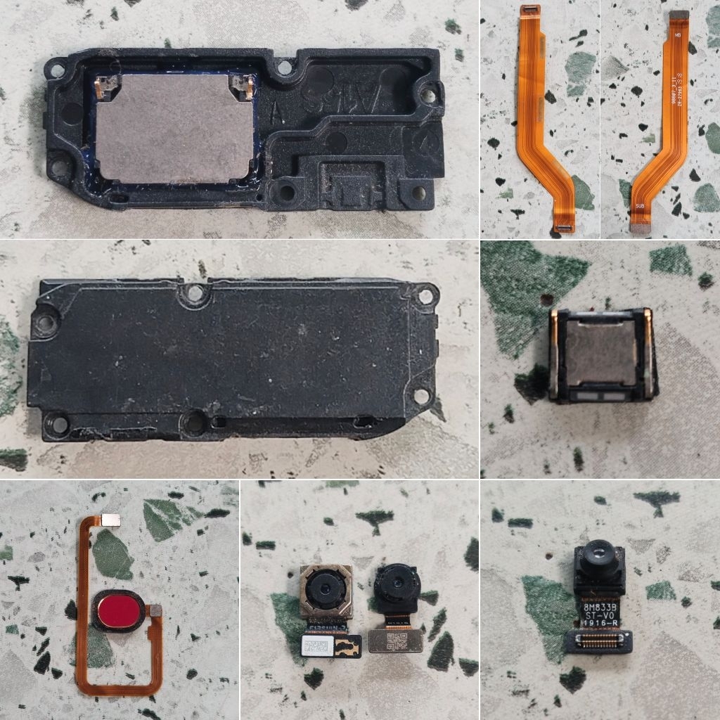 Oppo A5s Bahan Kanibalan, Mesin Mati Total Matot, Konektor Cas HF, Antena, Flex UI MB, Frame, LCD, S