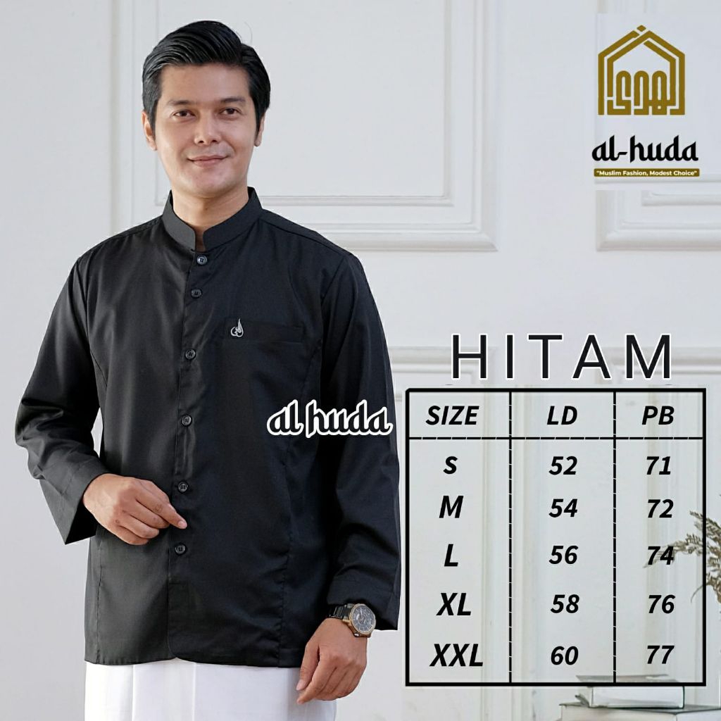 BAJU KOKO SEMI JAS. SEMI JAS KOKO. KOKO TEROMPAH. KOKO POLOS LENGAN PANJANG. KOKO POLOS SAKU DALAM.