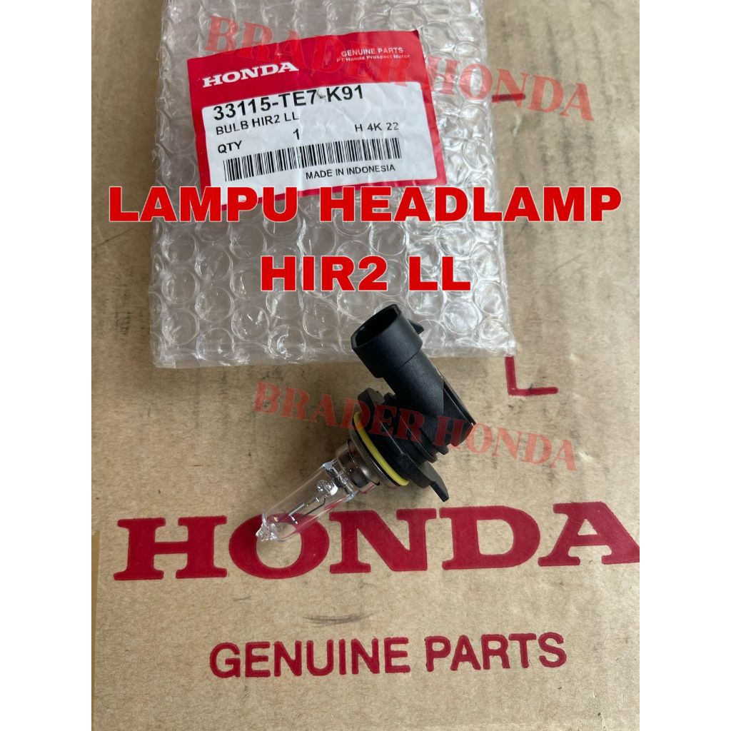 BOHLAMP LAMPU BULB HIR2 LL 12V 55W PHILIPS DEPAN BRIO RS MOBILIO 2014 2015 2016 2017 2018 2019 2020 