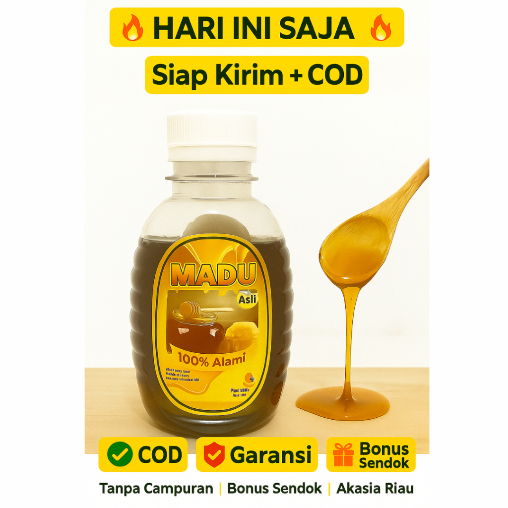 

MADU ASLI COD + BONUS – Diskon Hari Ini! | Aman Maag & Anak