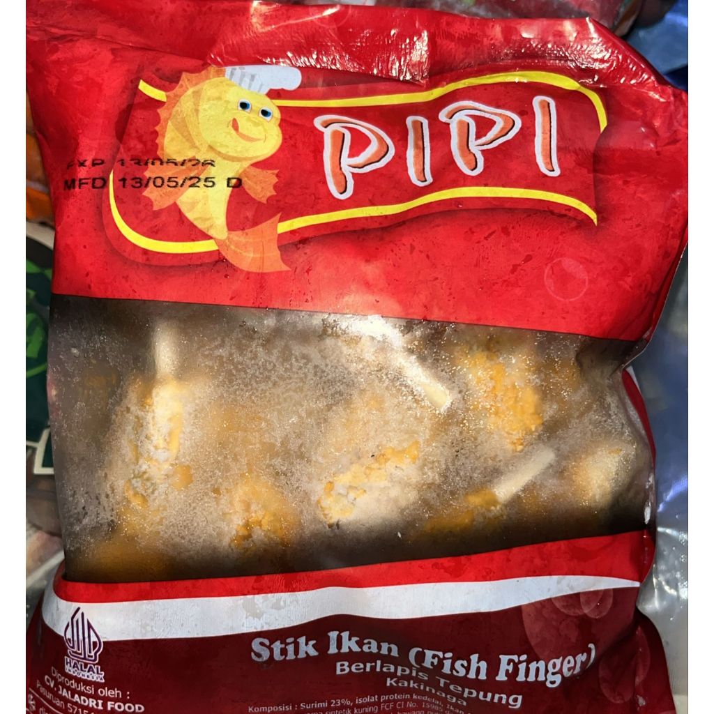 

PIPI Kaki Naga Stik Ikan - Stik Naget 500 Gram