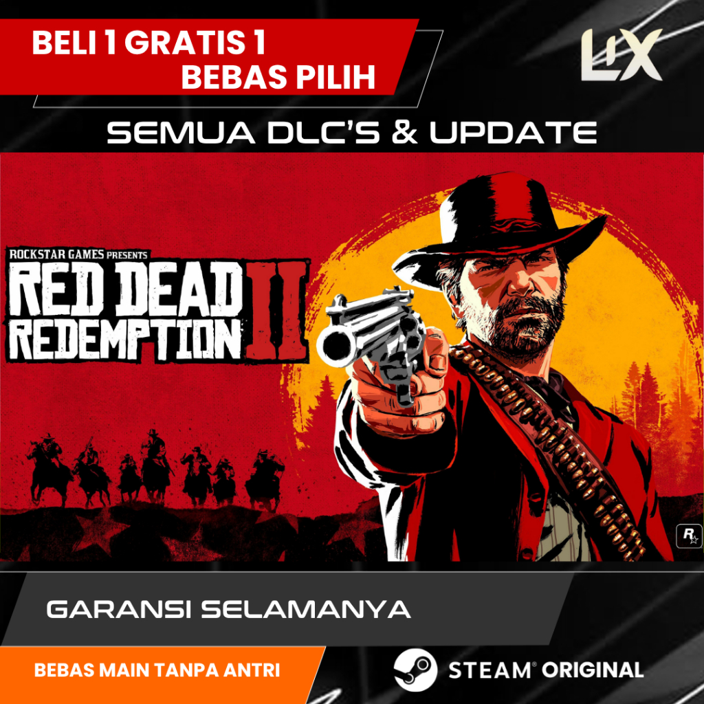 Red Dead Redemption 2 Ultimate Edition - PC/Laptop - Original Download Via Steam