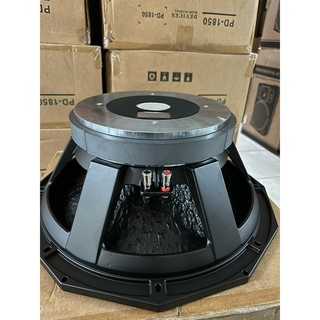 Komponen Speaker PD1850 PD 1850 dobel damper