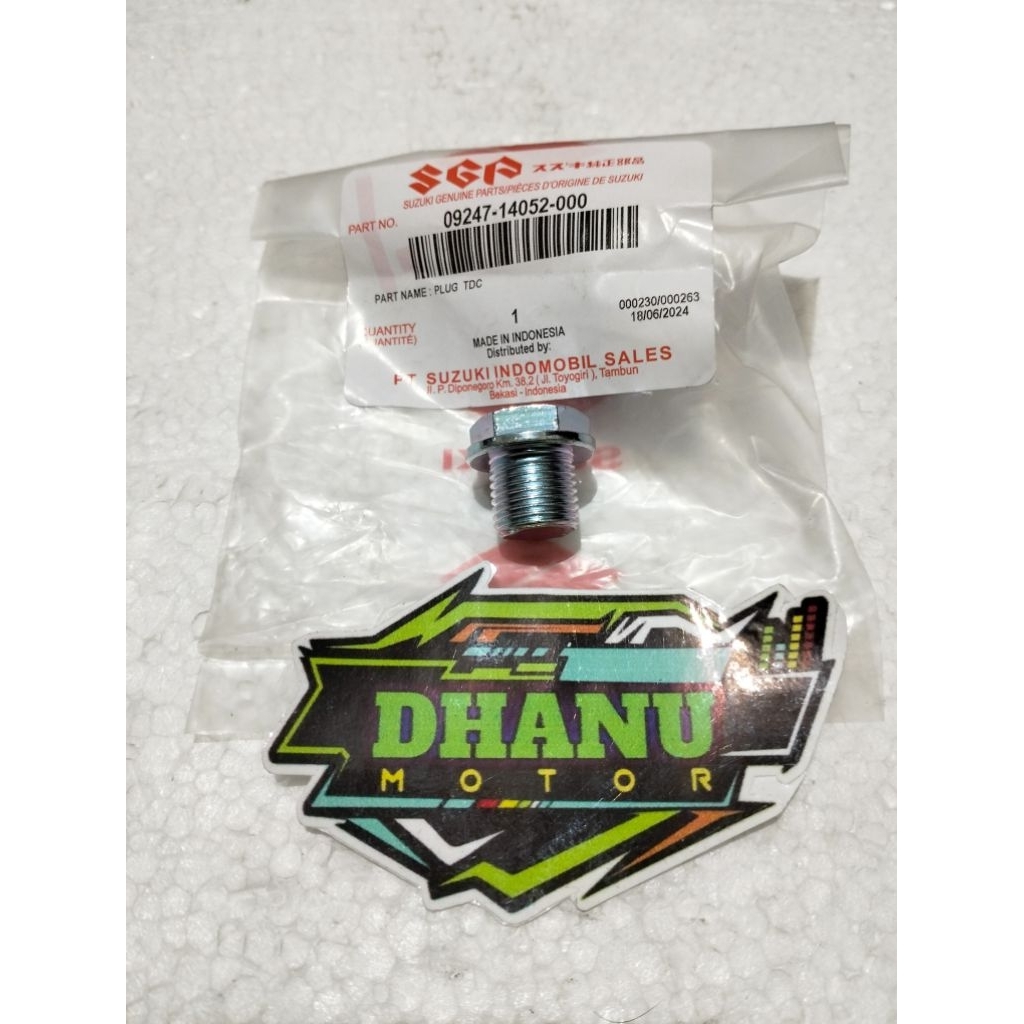 baut tutup top plug blok magnet satria Fu 150 thunder 125 original sgp