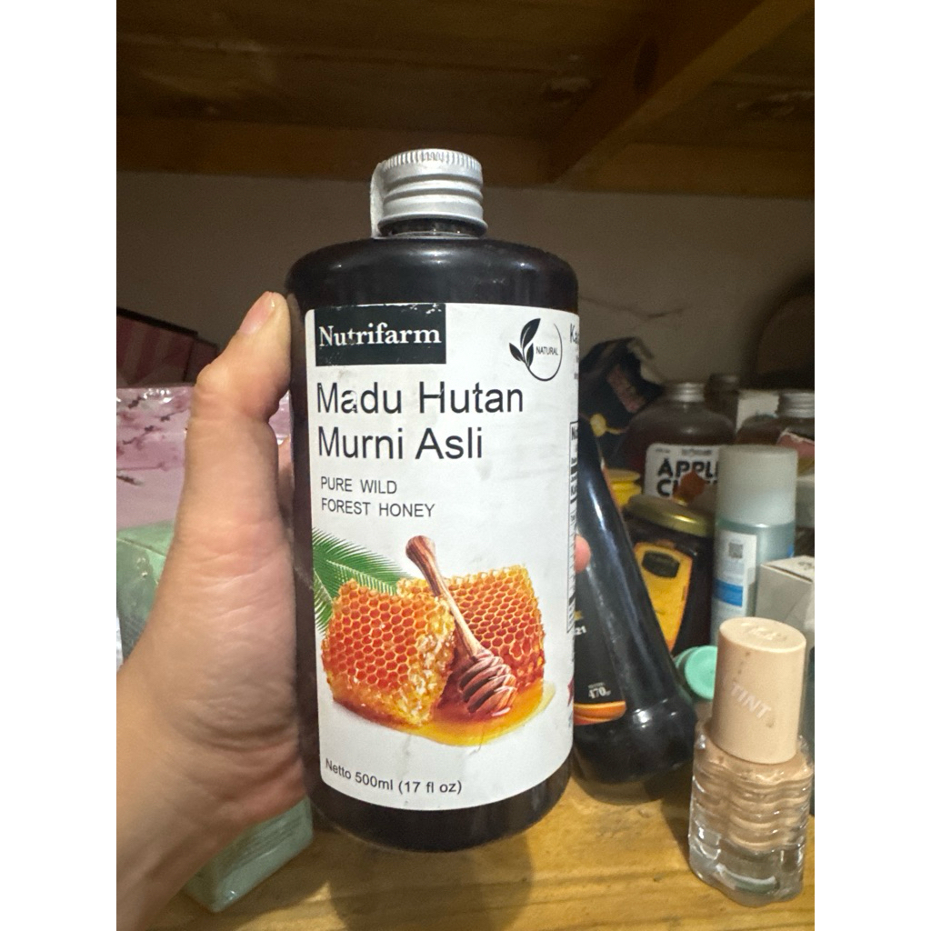 

[DEFFECT KEMASAN] NUTRIFARM MADU HUTAN 500 ML Organik