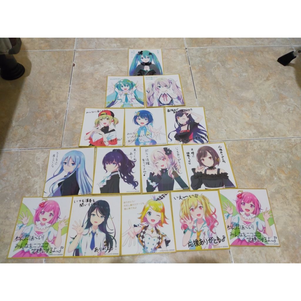 Shikishi Project Sekai Colorful Stage CGV Official