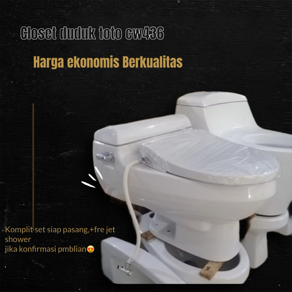 CLOSET DUDUK TOTO C436 ECOWASER