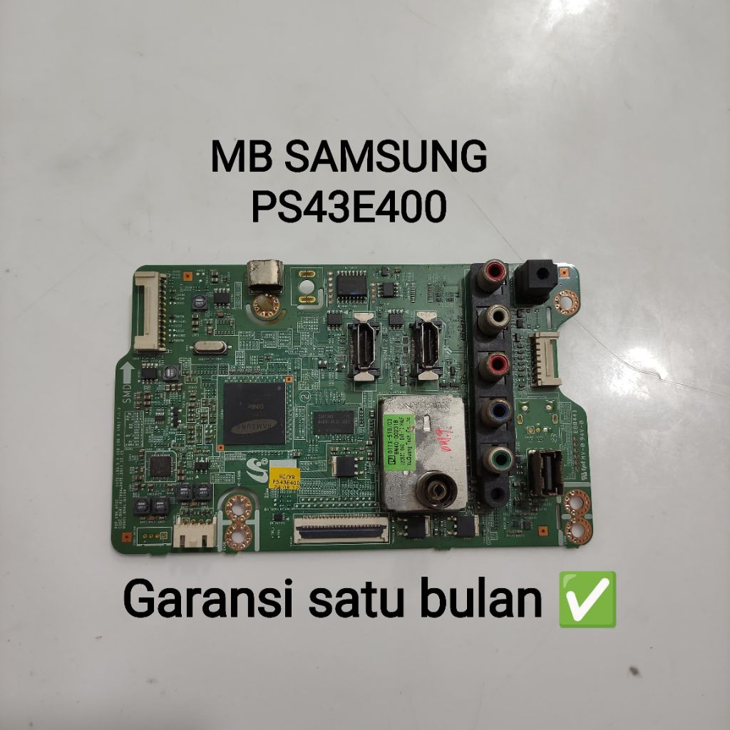 MB TV SAMSUNG PS43E400U1R MAINBOARD-MOTHERBOARD-MOBO-MODUL MESIN TV PLASMA SAMSUNG PS43E400U1R