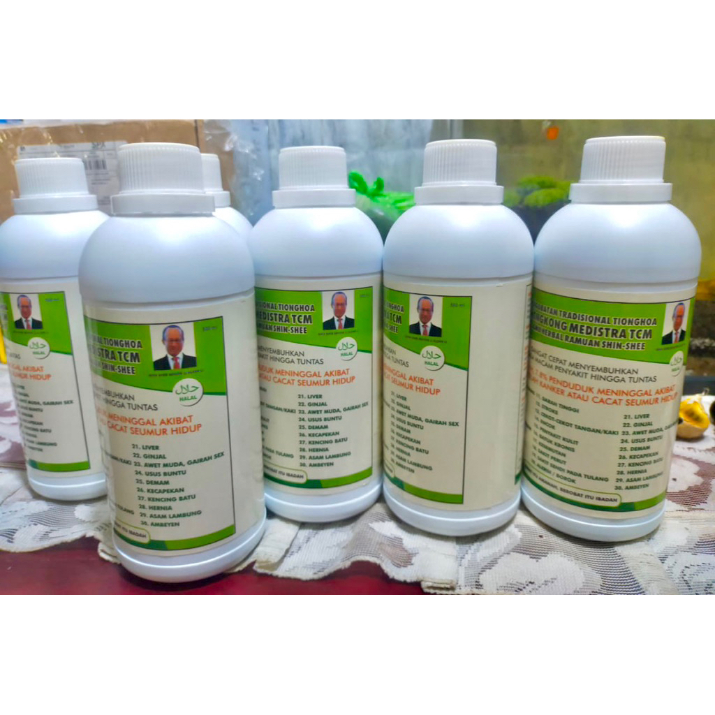 

Jamu Herbal Ramuan Shin Shee Tionghoa Medistra TCM 500ml