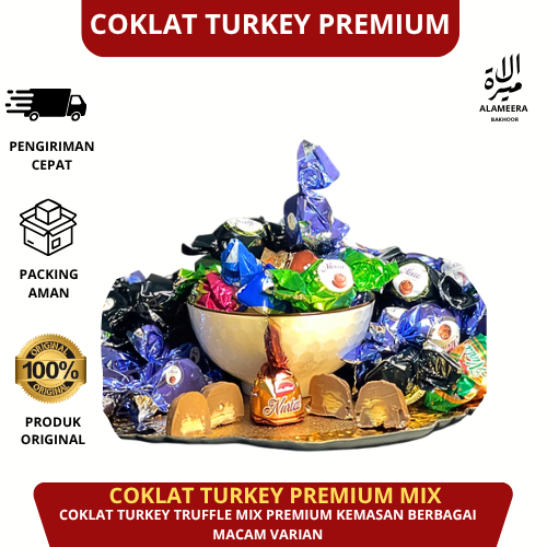 

Coklat Turki Truffle Elvan 1 Kg Premium Mix | Cokelat Arab Turkey Oleh oleh Haji Umroh | Aneka Rasa