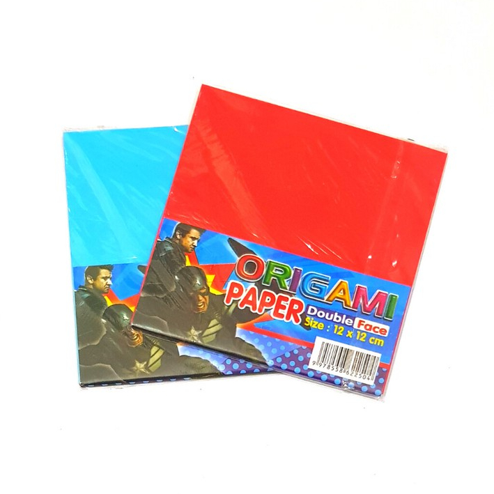 

KW Origami / Kertas Lipat Ukuran 12x12cm Isi 20 Lbr Warna 2 Sisi